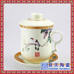 匠心獨(dú)運(yùn) 廠(chǎng)家批發(fā)陶瓷茶杯，高溫?zé)贫Y品與工藝品陶瓷的完美融合